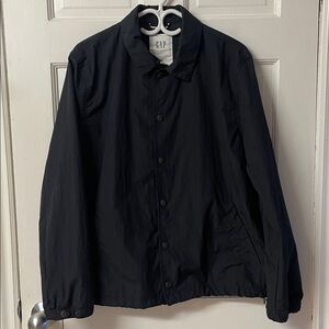 Gap nylon coaches snap front light spring jacket men’s size medium